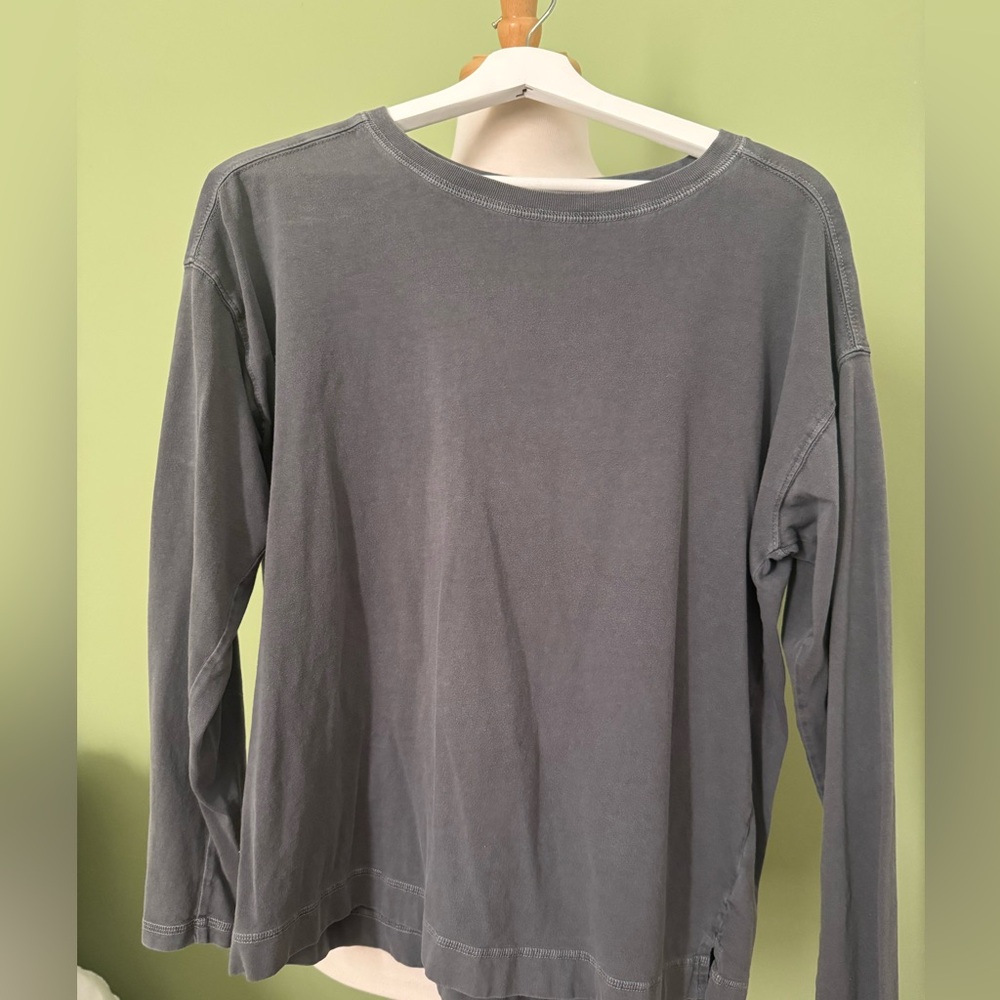 Gray Long Sleeve Shirt